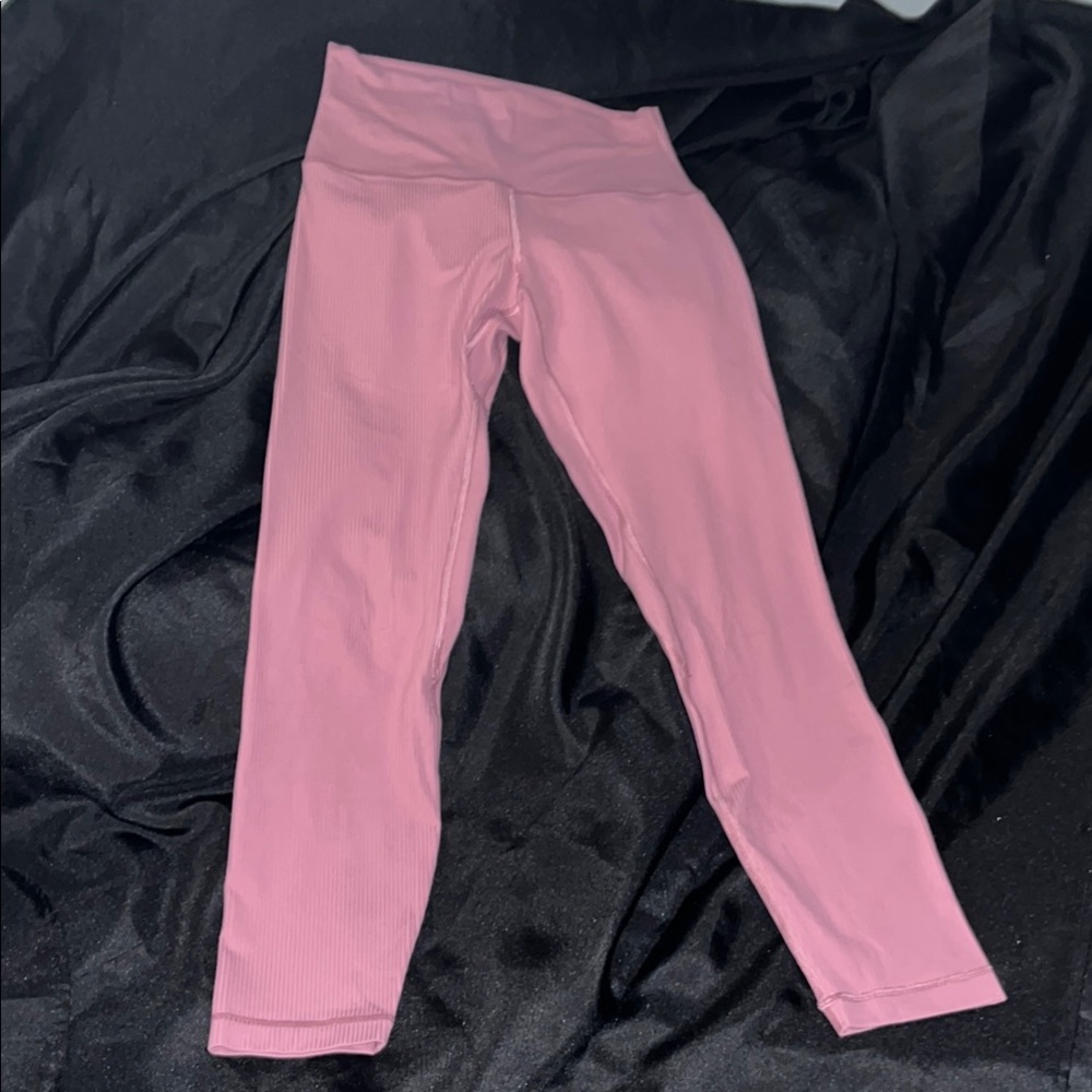 Lululemon Athletica High-Rise Pink Leggings